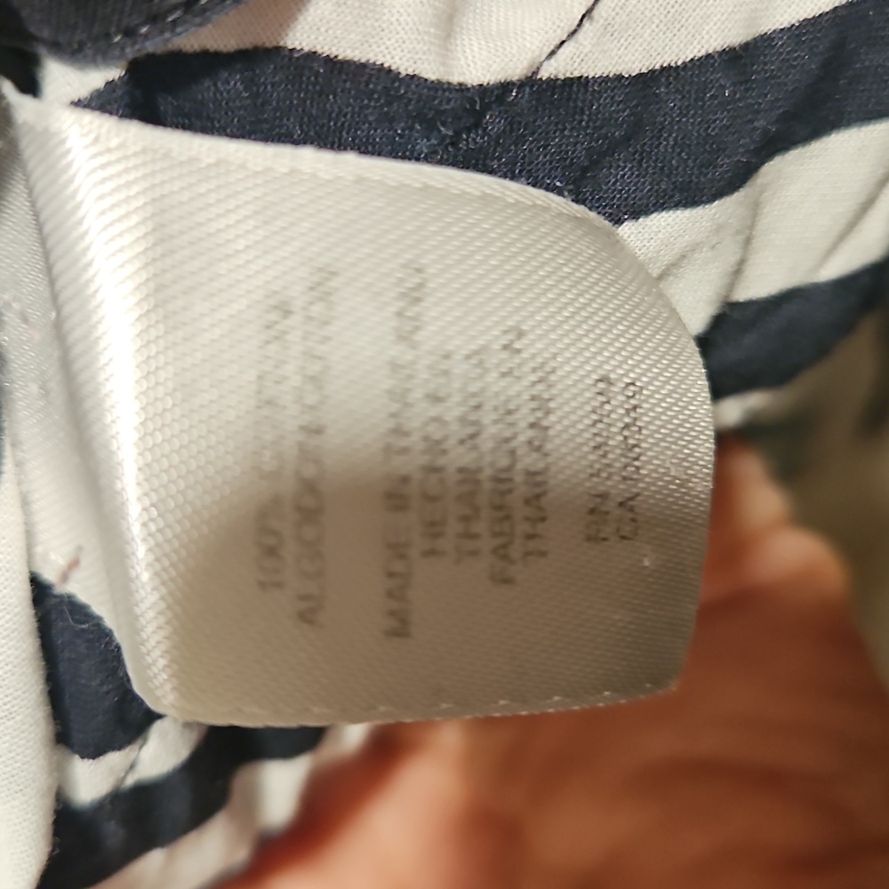 Jones New York Zebra Cotton Blouse - Picture 8 of 8